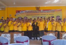 Penguatan Partai, Sekretaris DPD I Golkar Lakukan Konsolidasi dan Silaturahmi Bersama Bacaleg dan Pengurus Golkar