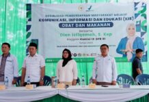 Gelar Sosialisasi Kesehatan, Dian Istiqomah, S.Kep. anggota Komisi IX DPR RI dari Praksi PAN, Turun ke Lampung Selatan