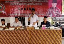 Anggota DPRD Lampung Selatan H.Sadide Gelar Sosialisasi Ideologi Pancasila dan Wawasan Kebangsaan
