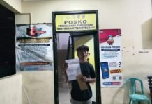 Liput Keributan di Tugu Pengantin Pesawaran, Wartawan Di Tampar Orang Tak Dikenal