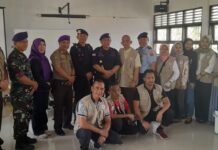 PUNCAK HUT KE 44 IARMI LAMPUNG, TABUR BUNGA MAKAM PAHLAWAN RADEN INTAN