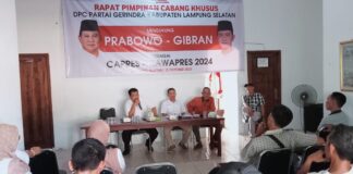 Konsolidasi Pengukuhan Saksi, Farurrozi Ajak Masyarakat Kompak Pilih Caleg Dari Gerindra