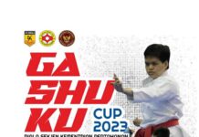 BKC Lampung Kirim Atlit Karate Mengikuti Kejurnas Dan Gashuku Nasional BKC Ke-50 Tahun 2023.