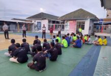 Kadivpas Kanwil Lampung Ingatkan Saling Berbagi Kebaikan kepada Warga Binaan Lapas Kalianda