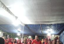 Ratusan Masyarakat Tajimalela, Teriak Coblos Nomor 3 Merik Havit.