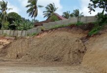 Dikeluhkan Akan Terjadi Tanah Longsor dan Tanah Bergerak, Warga dan Ormas Laskar Lampung Tuntut Dibangunnya Pondasi Pengamanan Tanah