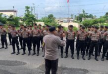 Polres Lampung Selatan Serius Amankan JPO dan Flyover Jelang Mudik Lebaran