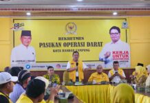 Golkar Bandar Lampung Sambut Hangat Bacagub Hanan bersama Pengurus DPP