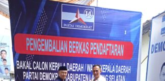 Peta Politik Pasangan Cakada Mulai Tampak, Suhendra Mendadak Daftar Sebagai Balon Wakil Bupati Lamsel Di Demokrat