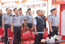 Lapas Kalianda Deklarasikan Bersinar bersama Kanwil Kumham Lampung dan BNN Lampung