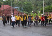 *Perkuat Sinergitas, Polres Lampung Selatan Gelar Olahraga Bersama Dalam Rangka Hari Bhayangkara ke-78*