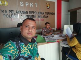 Jual nama pejabat Lamsel, Oknum Guru ASN dilaporkan ke Polisi