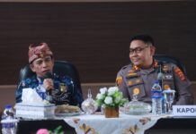 Ngopi bareng para tokoh, Polres Lamsel ajak ciptakan Kondisi aman dan sejuk Pilkada 2024