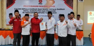 Batal Lawan Kotak Kosong, PKS Resmi Usung Nanang Ermanto – Antoni Imam di Pilkada Lamsel