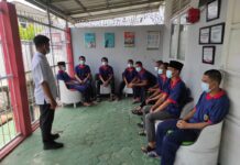 9 ABH Lapas Kalianda Diskrining dan Diperiksa Petugas Kesehatan Lapas