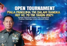 *Semarak HUT Ke-79, TNI Gelar Open Tournament Piala Panglima TNI*