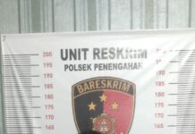 Seorang Pengedar Narkoba diamankan di Pematang Pasir Ketapang.