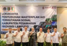 Tingkatkan Ekonomi Dan Pengentasan Kemiskinan Masyarakat Kawasan Hutan, Pemkab Pesawaran Adakan Lokakarya Penyusunan Masterplan IAD Perhutanan Sosial