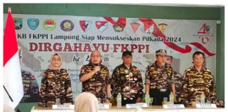 Peringatan HUT FKPPI Ke 46 Tahun 2024, Keluarga Besar FKPPI Lampung Deklarasi Untuk Mendukung dan Memenangkan MIRZA-JIHAN