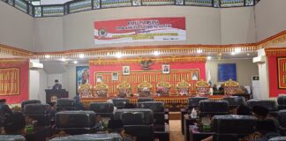 DPRD Lamsel Gelar Rapat Paripurna Usulan Penetapan Pimpinan Dewan Periode 2024-2029