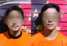 *Bersembunyi di Kamar Mandi, Dua Pengguna Sabu Ditangkap Polisi*