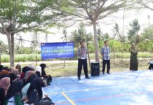 Satlantas Polres Lampung Selatan Gelar Sosialisasi Ops Zebra Krakatau 2024 di SMKN 1 Way Panji
