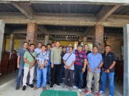 Silaturahmi Bersama Jurnalis 11 Media, Kepala BPN Lamsel Ajak Pers Dukung BPN Raih WBK