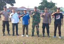 Kemeriahan pembukaan HUT ke 71 Desa Sadar Sriwijaya