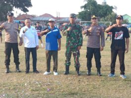 Kemeriahan pembukaan HUT ke 71 Desa Sadar Sriwijaya