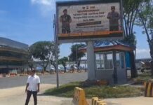 Polisi Luncurkan Himbauan Pilkada Damai Lewat Videotron di Pelabuhan Bakauheni