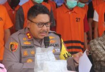 Polres Lampung Selatan Ungkap Kasus Narkotika Senilai Rp 2,5 Miliar