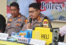 Polisi gagalkan Penyelundupan 4 Kilogram Sabu di Pelabuhan Bakauheni.