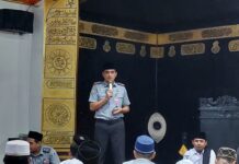 Lapas Kalianda Beri Ganjaran Sertifikat kepada Warga Binaan Penghapal Al Quran