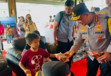 *Tinjau Rest Area KM 456, Kapolri Instruksikan Jajaran Maksimal Beri Pelayanan dan Atur Lalin Arus Balik*