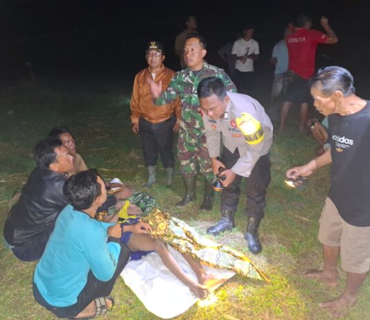 Geger warga taman fajar, temukan mayat tenggelam di embung