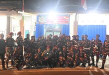 Meriahkan HUT RI ke 80, LMPI Lamsel Ikuti Pawai Obor