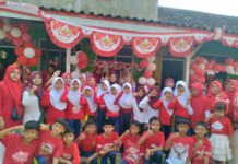 HUT RI Ke-80 MI Raden Intan Wonodadi Gelar Bazar dan Perlombaan