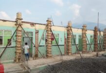 Masih Gunakan Dana Milik Yayasan, Proyek Pembangunan Dua Lantai SMA Islam Kalianda Tetap Berjalan Lancar