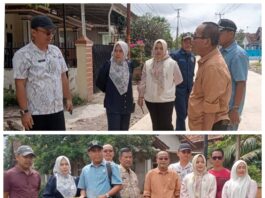 Komisi III DPRD Kabupaten Pringsewu sidak pekerjaan PUPR