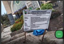 Rehap Masjid Agung, Tapi Tampilan Lantai dan Pagar Tangga Disabilitas Seperti Masjid di Pelosok Desa, Malah Terkesan Murahan, Tak Eklusif dan Tak Elegan