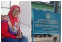 Berharap Anak Didiknya Cerdas Cerdas, 238 Siswa SMP Muhamadiyah Sudah Terima Program MBG 4 Hari Ini.