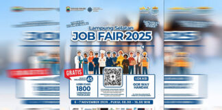 Buka 1800 Lowongan, Pemkab Lampung Selatan Gelar Job Fair 2025 di GOR Way Handak