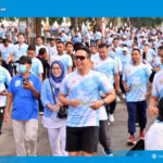 Ribuan Warga Serbu Fun Run Lamsel Fest 2025, Bupati Egi dan UKP Zita Anjani Lari Bareng Bersama Peserta