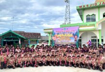 Penguatan Karakter dan Kebersamaan Siswa, MI Raden Intan Wonodadi Melaksanakan Perjusa