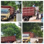 Tak Menunggu Lama, Sejak Dipimpin Plt Pasukan Kuning DLH Pemkab Lamsel Lakukan Aksi Bersih-bersih