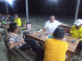 Ajak Semua Pengurus dan Anggota Fraksi DPRD Lamsel, Ketua Dewan Pertimbangan Bersama Ketua Golkar Lamsel Berwisata Kuliner