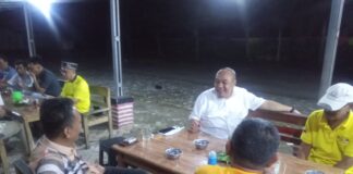 Ajak Semua Pengurus dan Anggota Fraksi DPRD Lamsel, Ketua Dewan Pertimbangan Bersama Ketua Golkar Lamsel Berwisata Kuliner