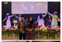 Wakil Bupati Lampung Selatan Syaiful Anwar Hadiri Perayaan Natal di GBI Sidomulyo