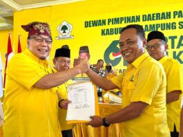 Tony Eka Candra Tegaskan Kader Partai Wajib Tingkatkan Elektabilitas Partai Golkar di Lampung Selatan