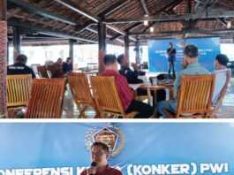 PWI Lamsel Gelar Konfercab di Greand Elty Krakatau
